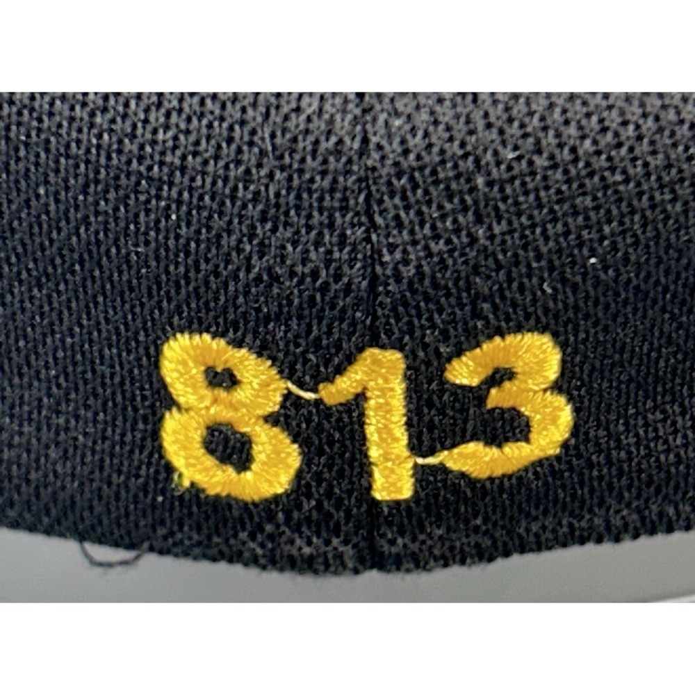 Oklahoma State OSU Fitted Hat OC Sports Black Environmental Health Safety - Picture 5 of 14